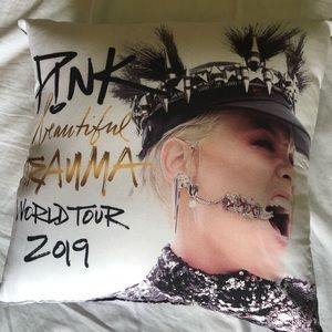 P!nk VIP Tour Merchandise Pillow